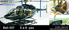 Bell 407 GDL y AICM